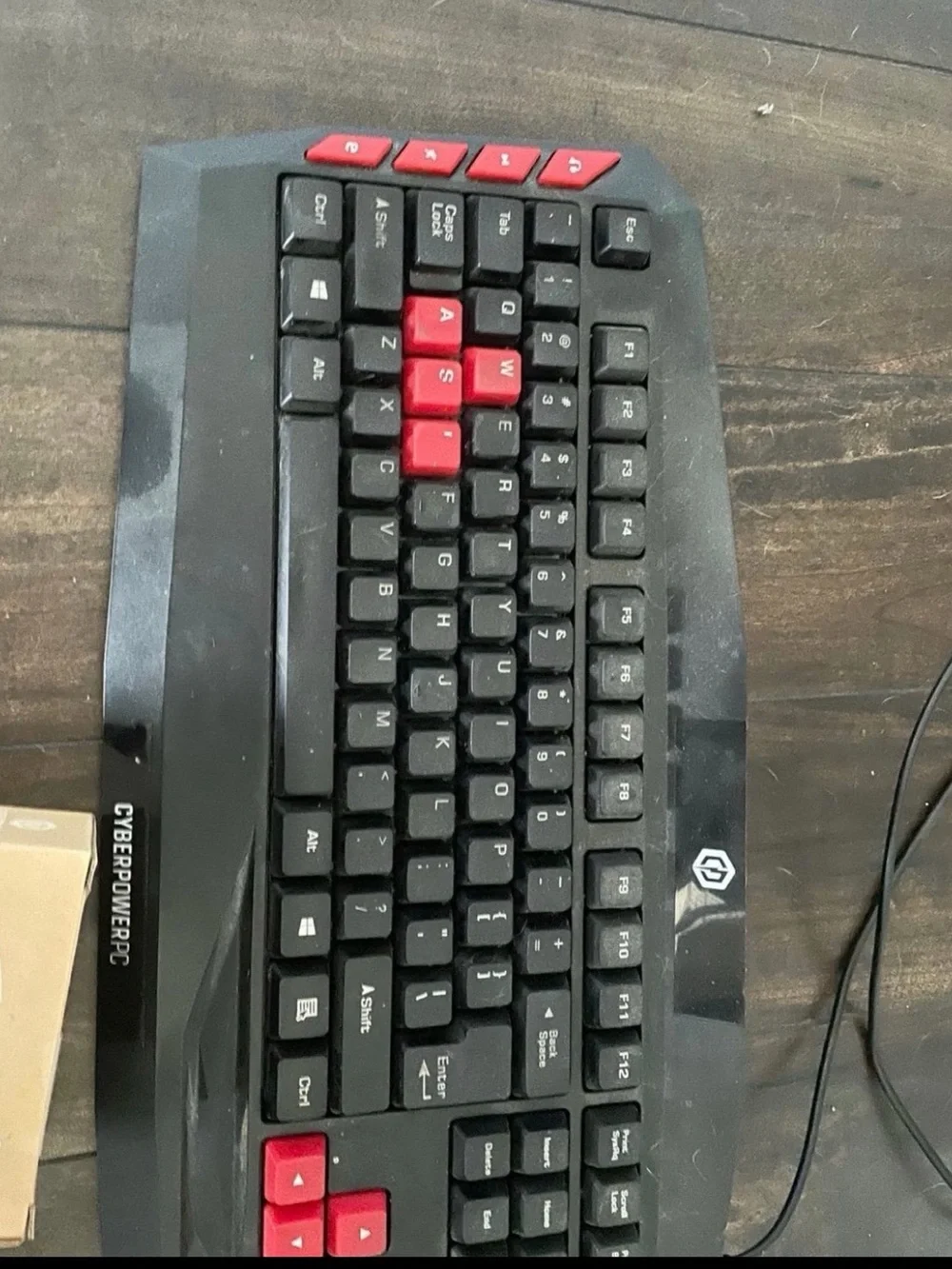 CyberPowerPC Black & Red Gaming Keyboard